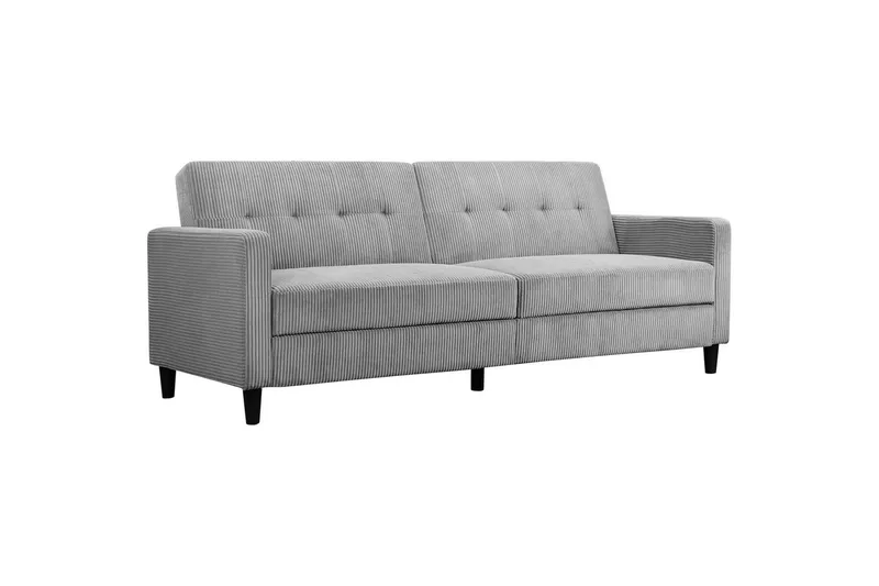 Bäddsoffa Hartford II 203x83x82 cm, Grå, 203x83x82 cm, Grå