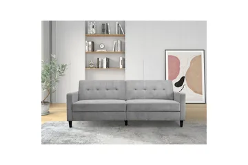Bäddsoffa Hartford II 203x83x82 cm, Grå - 203x83x82 cm, Grå - Möbler - Vardagsrum - Bäddsoffor