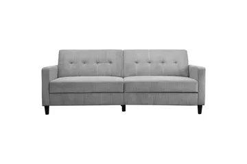 Bäddsoffa Hartford II 203x83x82 cm, Grå - 203x83x82 cm, Grå - Möbler - Vardagsrum - Bäddsoffor