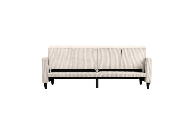 Bäddsoffa Hartford II 203x83x82 cm, Kräm - 203x83x82 cm, Kräm - Möbler - Vardagsrum - Bäddsoffor