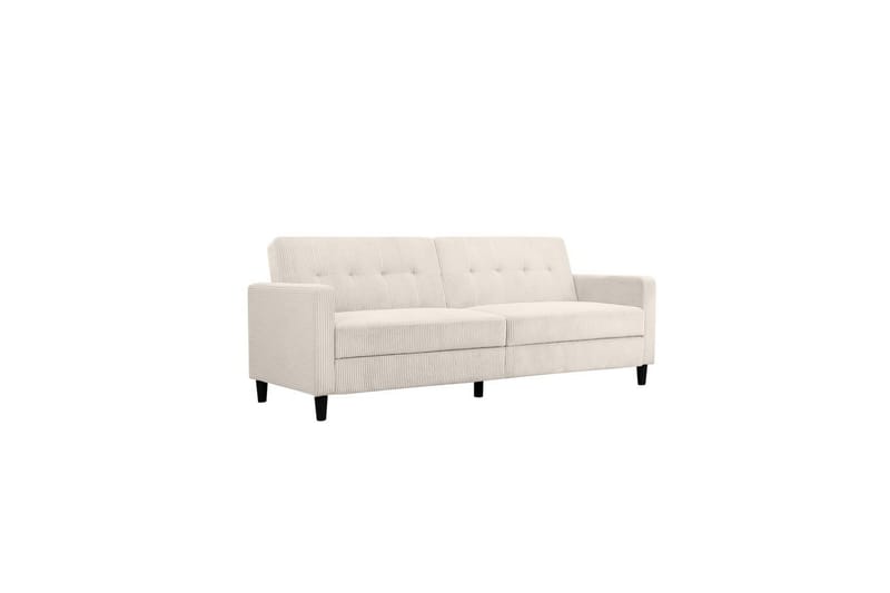 Bäddsoffa Hartford II 203x83x82 cm, Kräm - 203x83x82 cm, Kräm - Möbler - Vardagsrum - Bäddsoffor