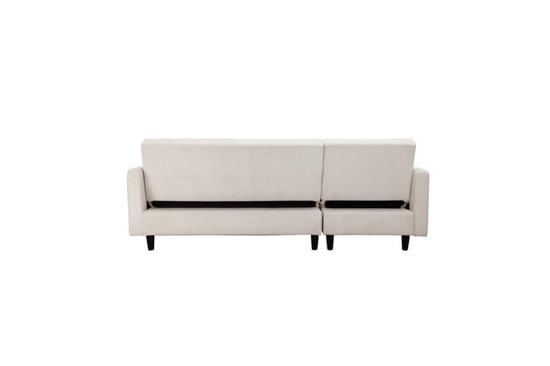 Bäddsoffa Hartford II 203x83x82 cm, Kräm - 203x83x82 cm, Kräm - Möbler - Vardagsrum - Bäddsoffor