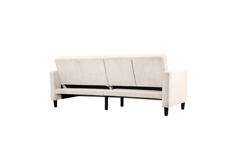 Bäddsoffa Hartford II 203x83x82 cm, Kräm - 203x83x82 cm, Kräm - Möbler - Vardagsrum - Bäddsoffor