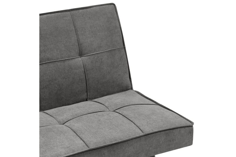 Bäddsoffa Hasle Grå, svart - Grå, svart - Möbler - Vardagsrum - Bäddsoffor - Futon - Futon soffa