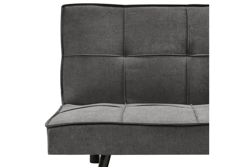 Bäddsoffa Hasle Grå, svart - Grå, svart - Möbler - Vardagsrum - Bäddsoffor - Futon - Futon soffa