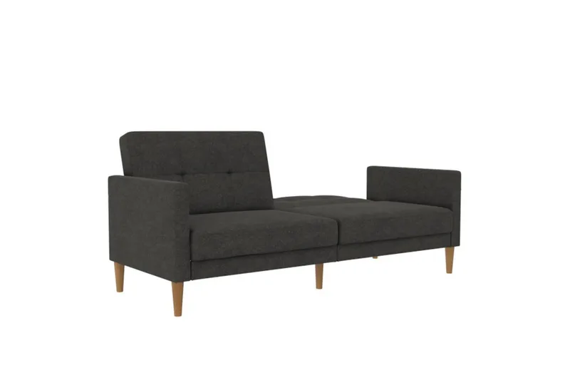 Bäddsoffa Lilly Antracit, Linne - Antracit, Linne - Möbler - Vardagsrum - Bäddsoffor