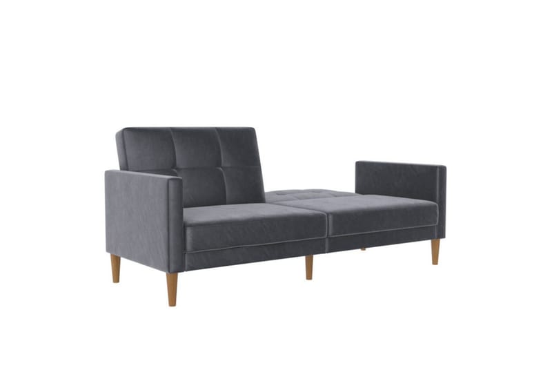 Bäddsoffa Lilly Antracit, Sammet - Antracit, Sammet - Möbler - Vardagsrum - Bäddsoffor