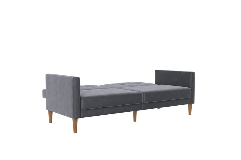 Bäddsoffa Lilly Antracit, Sammet - Antracit, Sammet - Möbler - Vardagsrum - Bäddsoffor