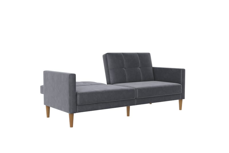 Bäddsoffa Lilly Antracit, Sammet - Antracit, Sammet - Möbler - Vardagsrum - Bäddsoffor