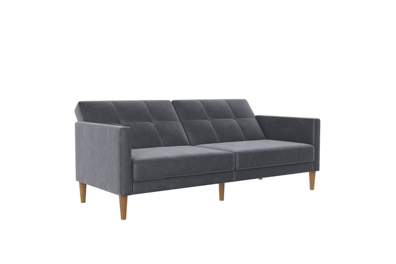 Bäddsoffa Lilly Antracit, Sammet - Antracit, Sammet - Möbler - Vardagsrum - Bäddsoffor