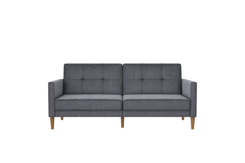 Bäddsoffa Lilly Antracit, Sammet - Antracit, Sammet - Möbler - Vardagsrum - Bäddsoffor