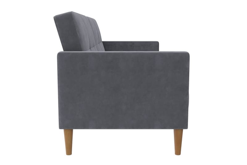 Bäddsoffa Lilly Antracit, Sammet - Antracit, Sammet - Möbler - Vardagsrum - Bäddsoffor