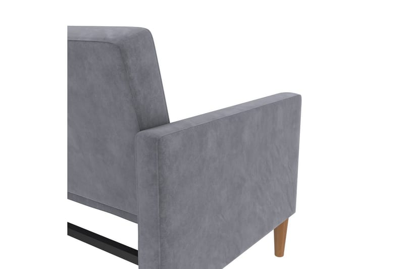 Bäddsoffa Lilly Antracit, Sammet - Antracit, Sammet - Möbler - Vardagsrum - Bäddsoffor