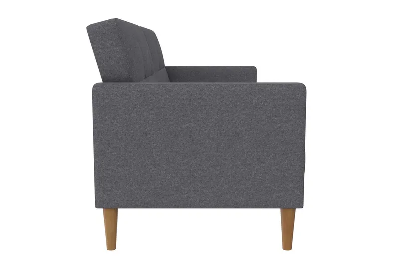 Bäddsoffa Lilly Ljusgrå, Linne - Ljusgrå, Linne - Möbler - Vardagsrum - Bäddsoffor