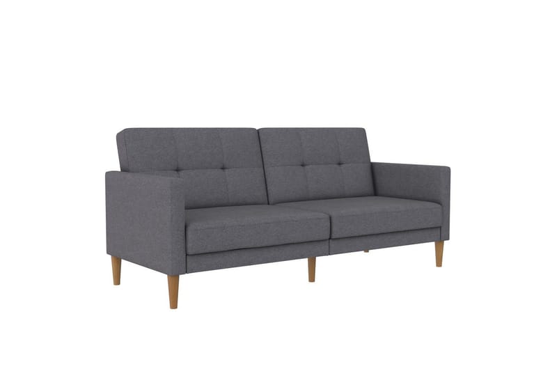 Bäddsoffa Lilly Ljusgrå, Linne - Ljusgrå, Linne - Möbler - Vardagsrum - Bäddsoffor