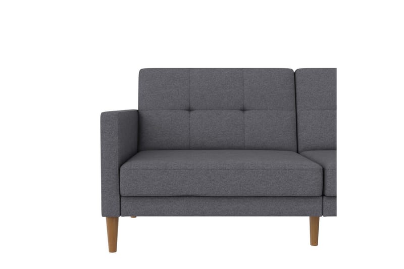 Bäddsoffa Lilly Ljusgrå, Linne - Ljusgrå, Linne - Möbler - Vardagsrum - Bäddsoffor