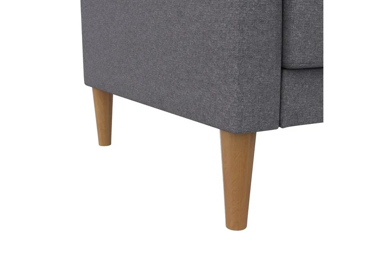 Bäddsoffa Lilly Ljusgrå, Linne - Ljusgrå, Linne - Möbler - Vardagsrum - Bäddsoffor