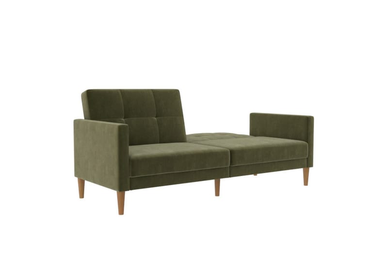 Bäddsoffa Lilly Olivgrön, Sammet - Olivgrön, Sammet - Möbler - Vardagsrum - Bäddsoffor