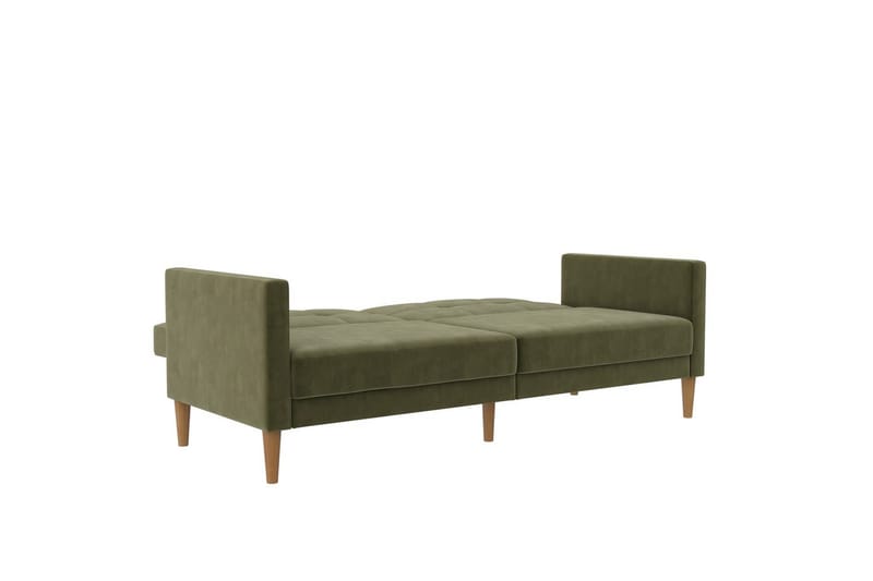 Bäddsoffa Lilly Olivgrön, Sammet - Olivgrön, Sammet - Möbler - Vardagsrum - Bäddsoffor