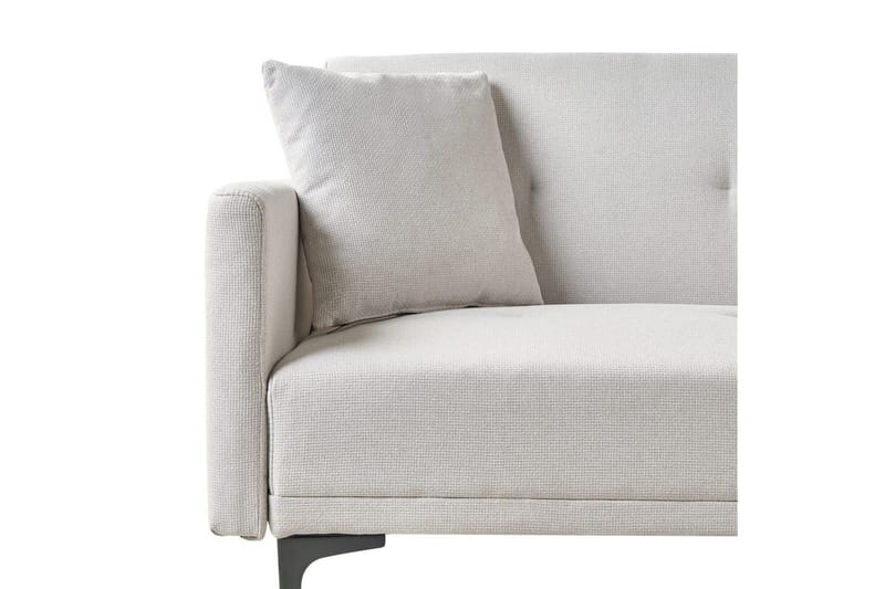 Bäddsoffa Lucan Beige, svart - Beige - Möbler - Vardagsrum - Soffgrupper