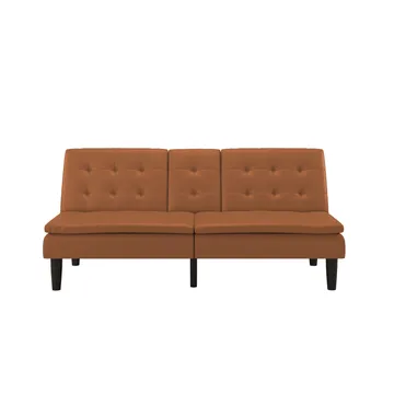 Bäddsoffa Maine Cognac - Cognac - Möbler - Vardagsrum - Bäddsoffor