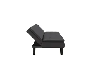 Bäddsoffa Maine Grå PU - Grå PU - Möbler - Vardagsrum - Bäddsoffor