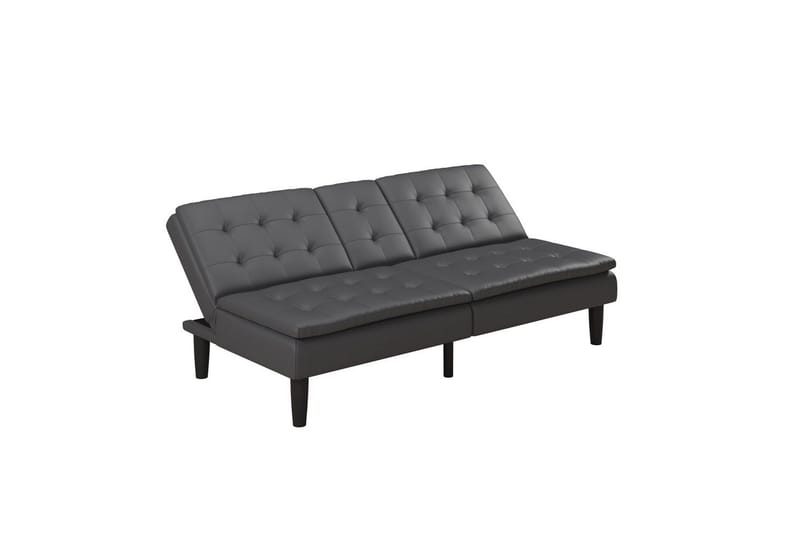 Bäddsoffa Maine Grå PU - Grå PU - Möbler - Vardagsrum - Bäddsoffor