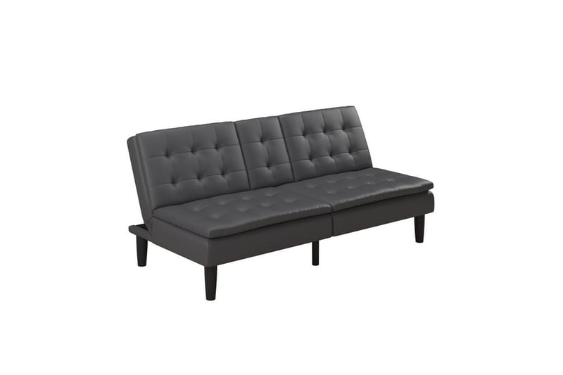 Bäddsoffa Maine Grå PU - Grå PU - Möbler - Vardagsrum - Bäddsoffor