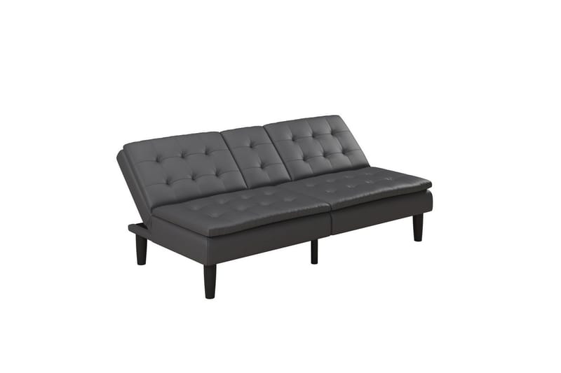 Bäddsoffa Maine Grå PU - Grå PU - Möbler - Vardagsrum - Bäddsoffor