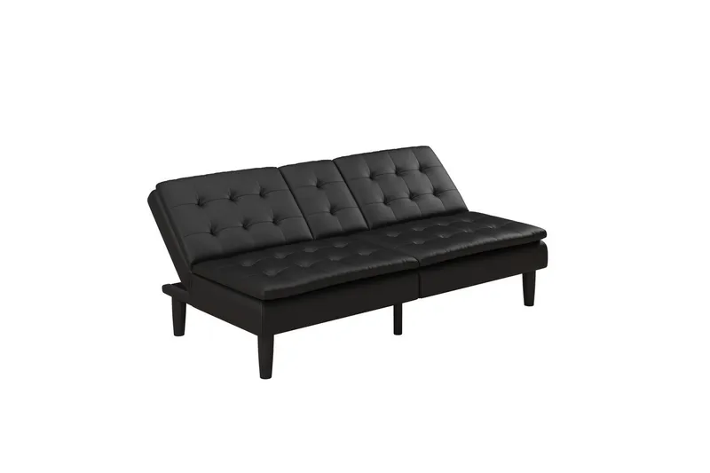 Bäddsoffa Maine Svart - Svart - Möbler - Vardagsrum - Bäddsoffor
