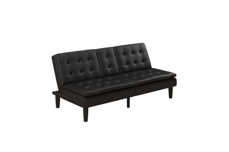 Bäddsoffa Maine Svart - Svart - Möbler - Vardagsrum - Bäddsoffor