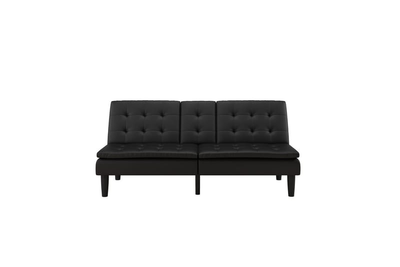 Bäddsoffa Maine Svart - Svart - Möbler - Vardagsrum - Bäddsoffor