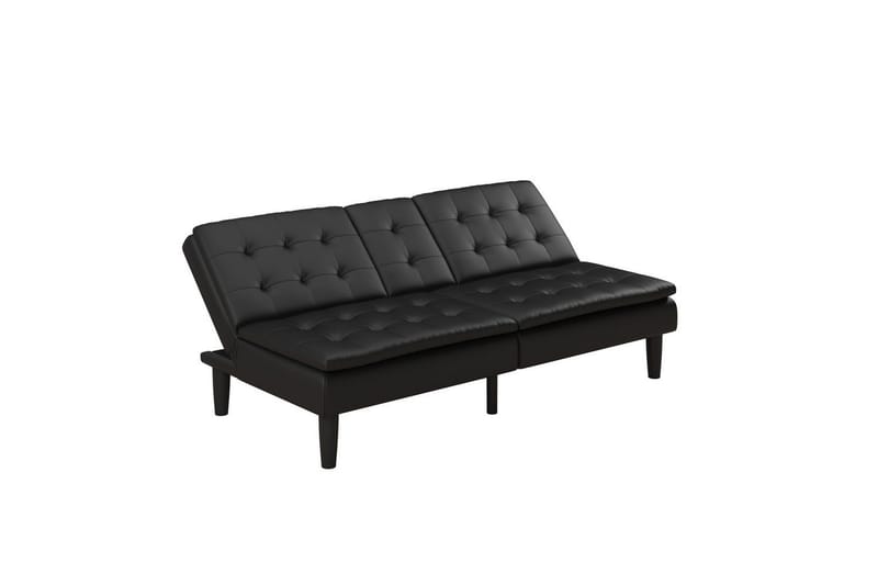 Bäddsoffa Maine Svart - Svart - Möbler - Vardagsrum - Bäddsoffor
