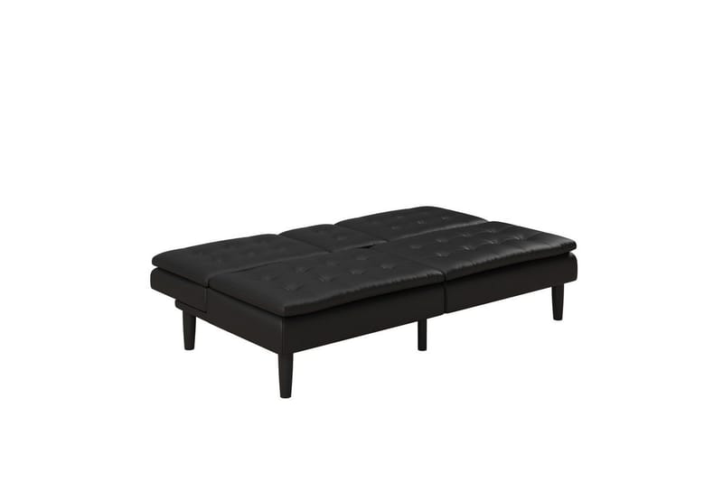 Bäddsoffa Maine Svart - Svart - Möbler - Vardagsrum - Bäddsoffor