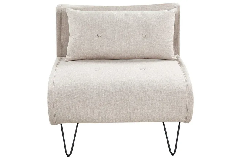 Bäddsoffa Vestfold Beige, svart, Beige, svart
