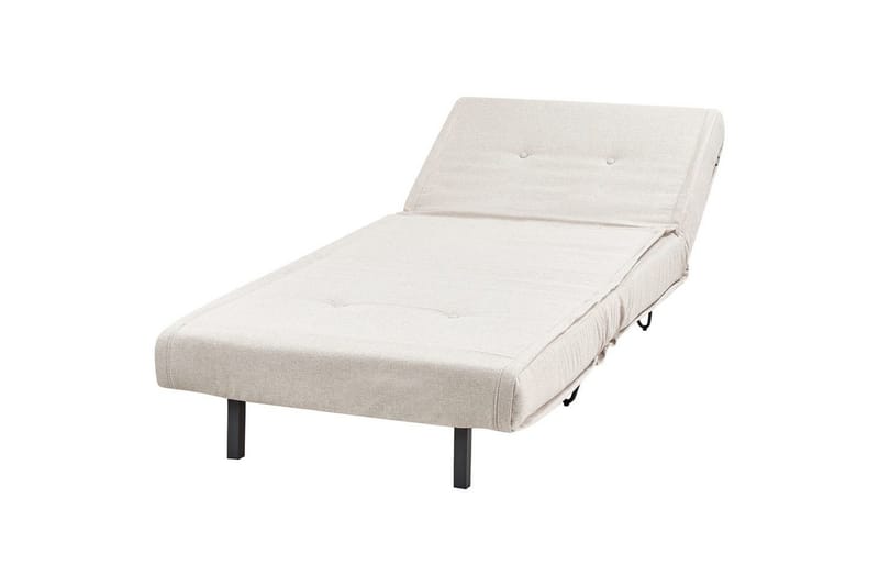 Bäddsoffa Vestfold Beige, svart - Beige, svart - Möbler - Vardagsrum - Bäddsoffor