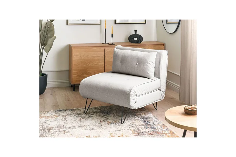 Bäddsoffa Vestfold Grå, svart - Grå, svart - Möbler - Vardagsrum - Bäddsoffor