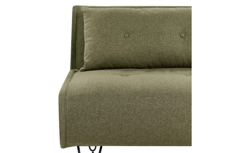 Bäddsoffa Vestfold Grön, Svart - Grön, Svart - Möbler - Vardagsrum - Bäddsoffor