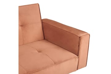Bäddsoffa Visnes Brun, Guld - Brun, Guld - Möbler - Vardagsrum - Bäddsoffor