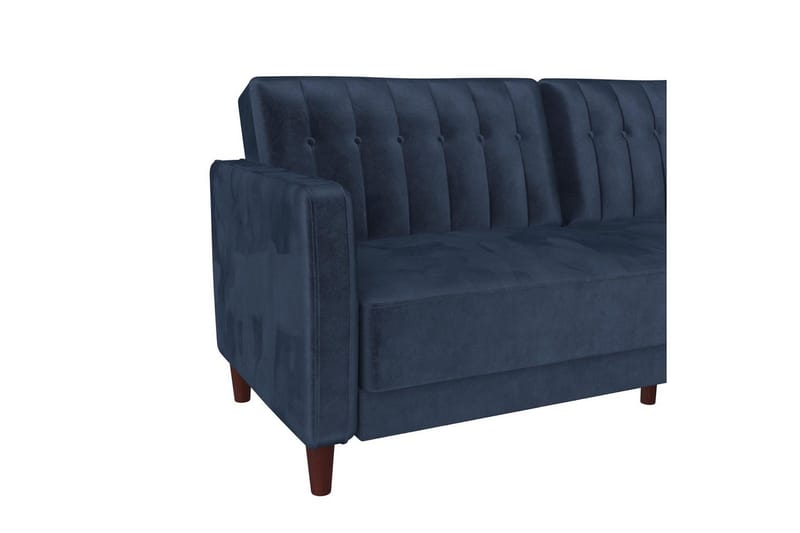 Bäddsoffa Plyschknappad - Möbler - Vardagsrum - Bäddsoffor