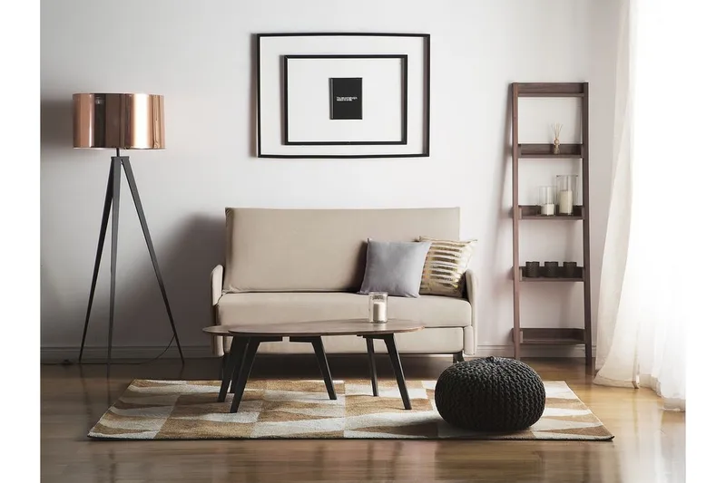 Belfast Bäddsoffa 148 cm - Beige - Möbler - Vardagsrum - Bäddsoffor - 2-sits bäddsoffa