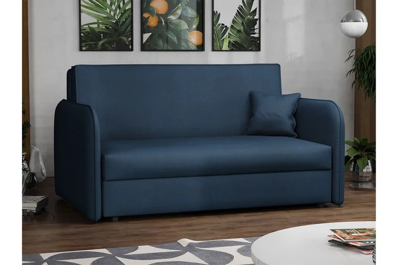 Bensbyn Bäddsoffa - Blå - Möbler - Vardagsrum - Bäddsoffor - 2-sits bäddsoffa