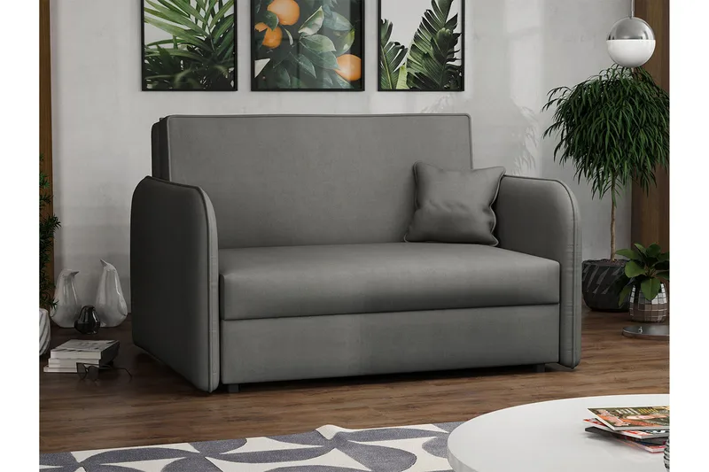 Bensbyn Bäddsoffa - Grå - Möbler - Vardagsrum - Bäddsoffor - 2-sits bäddsoffa