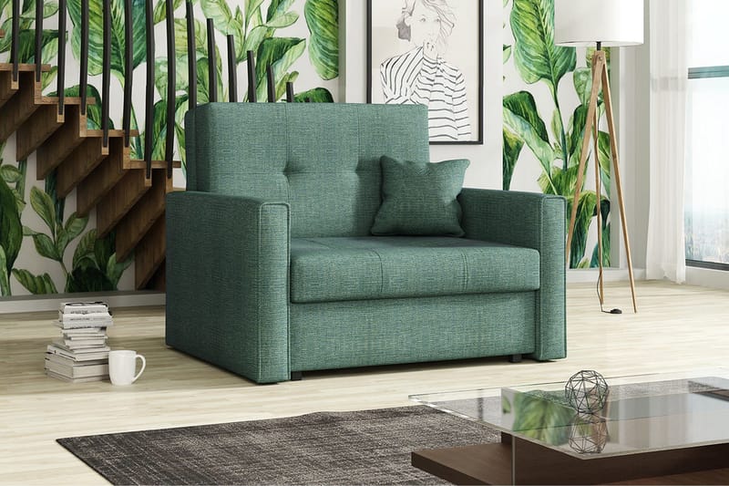 Bensbyn Bäddsoffa - Grön - Möbler - Vardagsrum - Bäddsoffor - 2-sits bäddsoffa