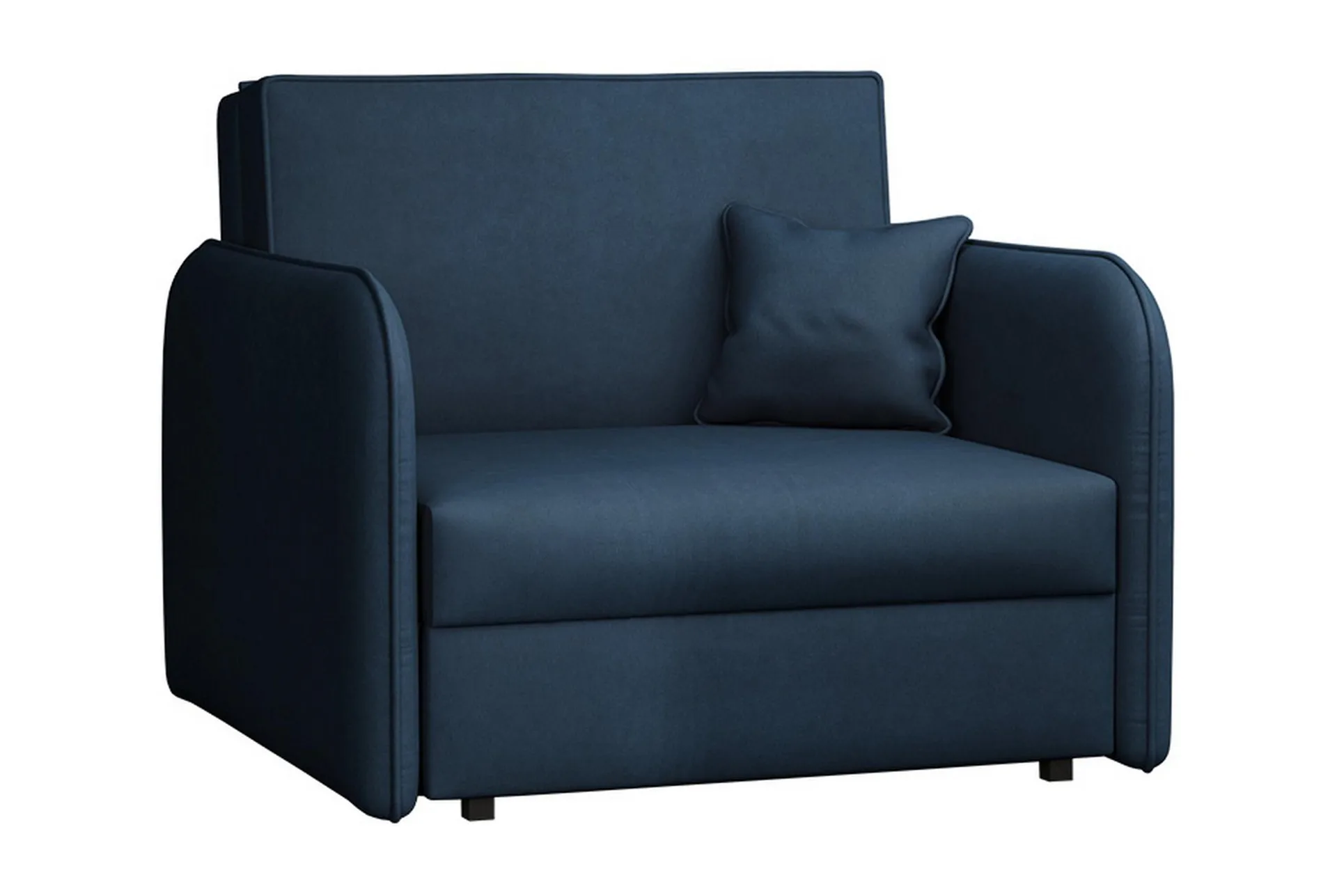 bensbyn fåtölj - blå