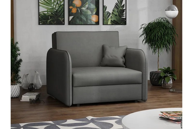 Bensbyn Fåtölj - Grå - Möbler - Vardagsrum - Bäddsoffor - 2-sits bäddsoffa