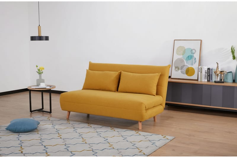 BREDBO Bäddsoffa Curry/Natur - Möbler - Vardagsrum - Bäddsoffor - 2-sits bäddsoffa