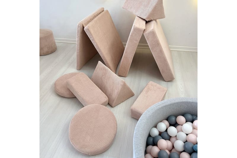 Deliones Bäddsoffa - Rosa - Möbler - Vardagsrum - Bäddsoffor - 2-sits bäddsoffa