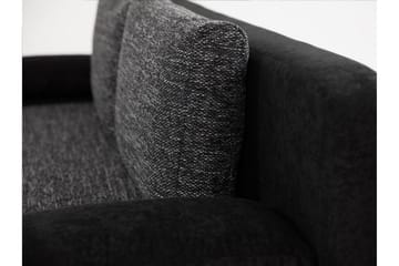 Emma Bäddsoffa 200x94x76 cm - Svart/Grå - Möbler - Vardagsrum - Bäddsoffor - 2-sits bäddsoffa