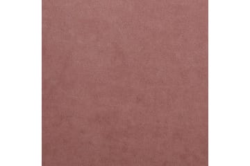Gaja 2-sits Bäddsoffa Rundade Armstöd i Tyg - Rosa - Möbler - Vardagsrum - Bäddsoffor - 2-sits bäddsoffa